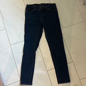 White House black market jegging size 6 blue